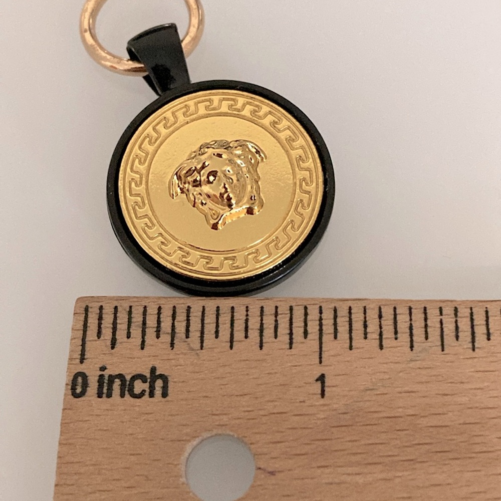 Versace Vintage Button Bag Charm - Picture 5 of 7